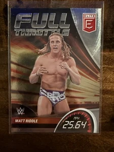 Matt Riddle 2023 Panini Donruss Elite WWE Full Throttle #6 - Picture 1 of 4