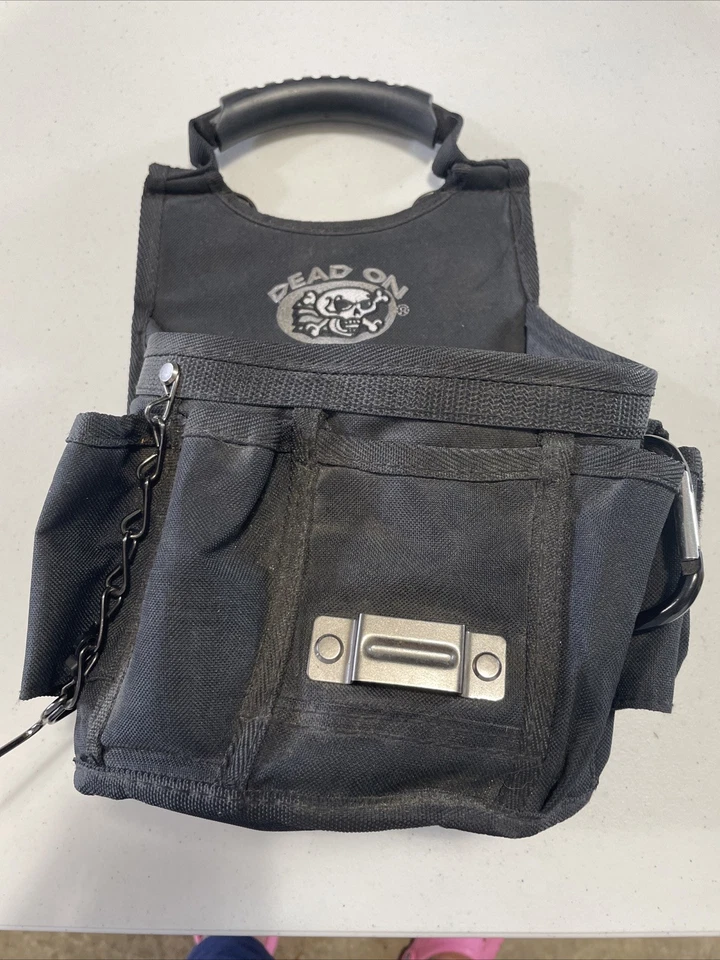 Dead On Tools Black Tool Pouch Medium NO BELT - Image 1 of 4