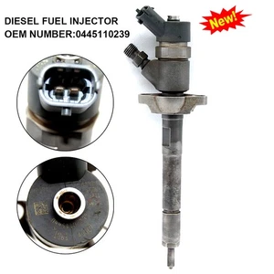 DIESEL FUEL INJECTOR VOLVO CITROEN PEUGEOT FORD 1.6 TDCI HDI 03-14 0445110239 - Picture 1 of 12
