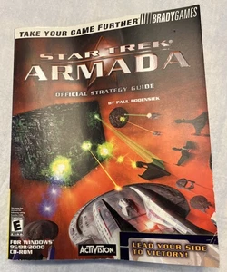 Star Trek ARMADA PC Juego Guía de Estrategia CD-ROM WIN 95/98/00 Activision De Colección Difícil de Encontrar - Imagen 1 de 8