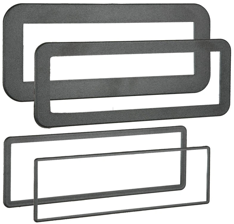 Metra 89-30-0900 Universal Four Packs Of 1 Each Abs Plastic Din Trim Rings New - Image 1 of 1