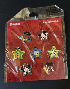 7 NEW Disney 2012 Trading Pins Stars  Mickey Minnie Pluto Goofy Donald Duck - Picture 1 of 6