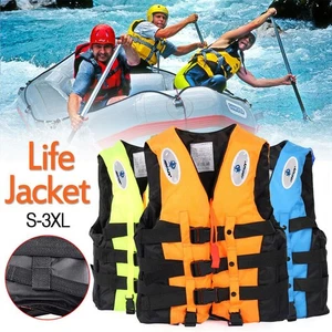 Kid Adult Life Jackets Vest Kayak Buoyancy Aid Sailing Swim Watersport Certified - Picture 1 of 11