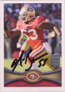 Fútbol americano Topps #411 San Francisco 49ers 2012 autografiado firmado por NaVorro Bowman 🔥 - Imagen 1 de 1