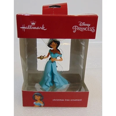 Aladdin Jasmine Navidad Adorno Muñeca Disney Sello Princesa Foto 1 de 4
