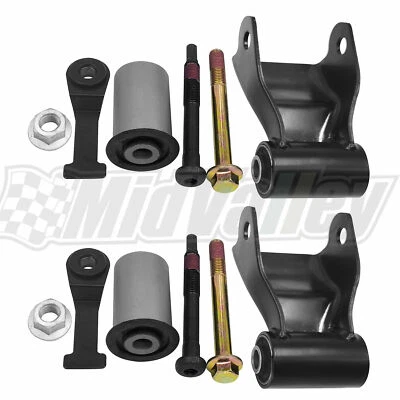 2x Rear Leaf Spring Shackle For 2003-2010 Dodge Ram 2500 3500 Pickup 07-09 1500 - Image 1 of 4