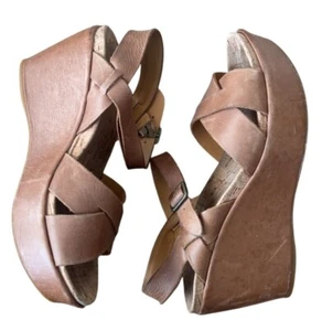 Sandali con zeppa plateau Kork-Ease Ava 2.0 taglia 8 - Foto 1 di 9