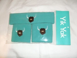 New YIK YAK One Head & Two Wristbands  Aqua Green  - Picture 1 of 2
