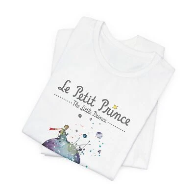 Camiseta del Principito Camiseta Le Petit Prince Antoine de Saint-Exupéry Libro Camiseta Foto 1 de 4