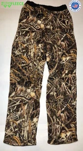 ZooFleece Hippie Yoga Pants Shadow Grass Hunting Camouflage Unisex Bottoms S-XL - Picture 1 of 4