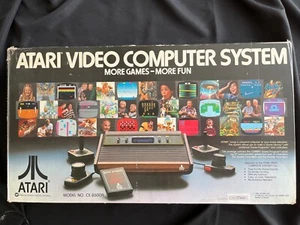 ATARI CX 2600 A in Box Game Console, Joy Sticks and Cords - Picture 1 of 23
