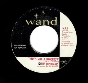NORTHERN SOUL/HARMONY-DIPLOMATS-THERE'S STILL A TOMORROW/SO FAR AWAY-WAND 174 - Picture 1 of 2