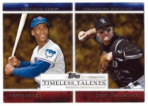 Ernie Banks Cubs ~ 2012 Topps zeitlose Talente ~ KOSTENLOSER VERSAND - Bild 1 von 1