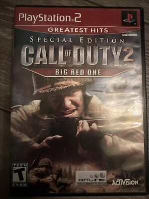 Call of Duty 2: Big Red One -- Enhanced Greatest Hits (Sony PlayStation 2, 2006) - Image 1 of 4