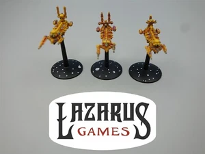 Warhammer 40K Battlefleet Gothic - Chaos Idolator Class Raiders (painted oop) - Picture 1 of 8