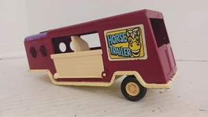 1980's Buddy L Pressed Steel Horse Tractor Trailer ONLY Toy FREE SHIPPING - Picture 1 of 7