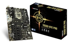 Biostar TB360-BTC PRO  i7/i5/i3 LGA1151 Intel B360 DDR4 12 GPU Mining USED - Picture 1 of 4