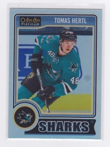 2014-15 O-Pee-Chee Platinum - Base - Tomas Hertl - #10 - Picture 1 of 2