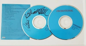 Weezer Blue Album Autographed Autograph Signed CD As Shown, Plus Promo Version - Picture 1 of 4