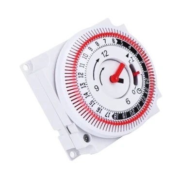 24-Stunden-Zeitschaltuhr-Steckdose 220 V/16 A Tauchheizung Timer-Schalter mec... - Bild 1 von 4
