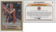 2022 Topps Chrome McDonald's All American Gold Refractor /50 Justine Pissott #33