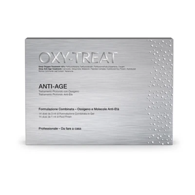 Oxy-Treat Anti-age Facial Treatment Aging Dermal Gel + Fluid Finish - Image 1 of 2