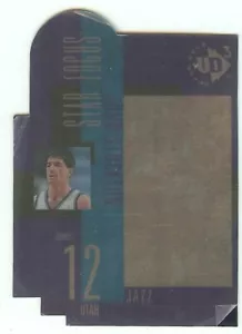 1996-97 Upper Deck UD 3 John Stockton Star Focus Die Cut Card # 24 Utah Jazz - Bild 1 von 1