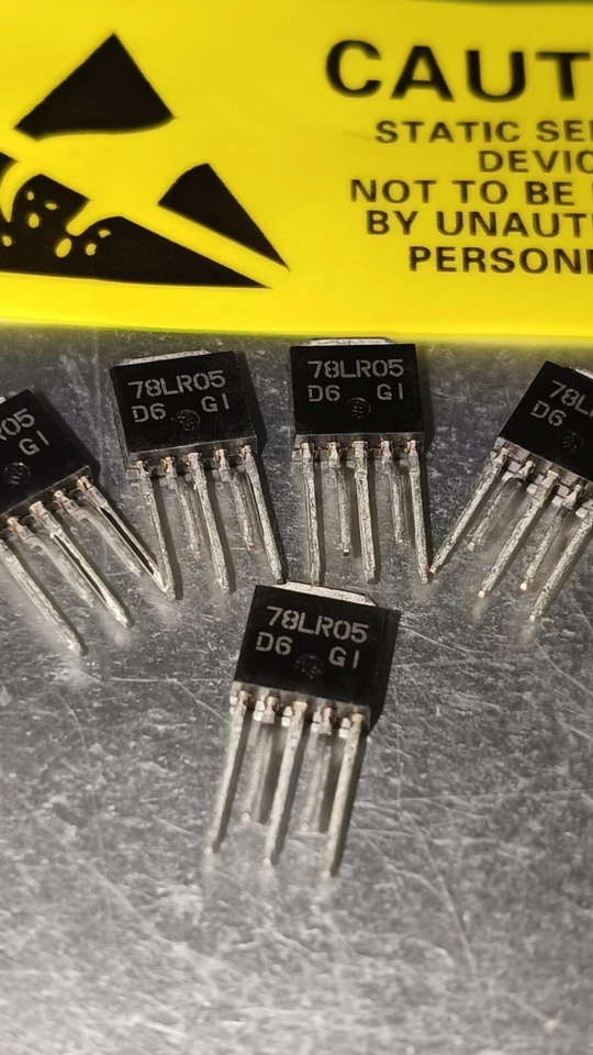 L78LR05  VOLTAGE REGULATOR 5PIN 78LR05 New Original 5pcs   - Image 1 of 1