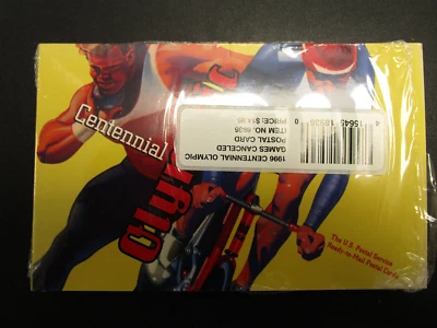 1996 Centennial Olympic Games Postal Cards Unused  NOS Vintage Stamps - Image 1 of 4