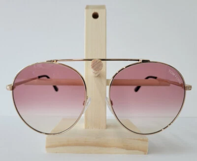 Gafas de sol Tom Ford TF-571 Simone doradas rosa 28Z auténticas nuevas Foto 1 de 4