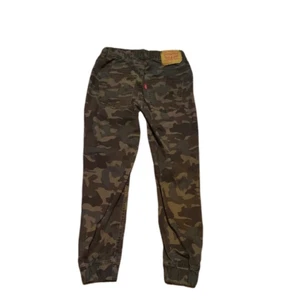 Levis Pants Youth 8 Reg Camo Joggers Camouflage Pull On Elastic Waist Kids Boys - Picture 1 of 8