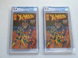 2 cómics de Capcom de X-Men Mutant Apocalypse-Prelude to Perdition #1 CGC 9,4+9,2 1995 - Imagen 1 de 4