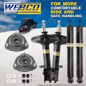 Front + Rear Shock Absorber Strut Mount Bearing Kit for Toyota RAV 4 SXA10 SXA11 - Picture 1 of 3