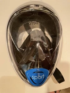 HEAD Sport Full Face Snorkeling Mask Small White Made in Italy read description - Picture 1 of 6