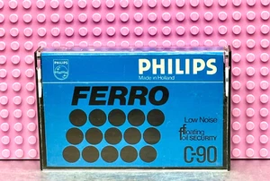 CINTA DE CASETE EN BLANCO PHILIPS FERRO C 90 TIPO I (1) (USADA) - Imagen 1 de 5