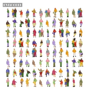 P150W Model Trains 1:150 Scale Painted Figures N Scale - Picture 1 of 7