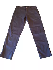 Lululemon Men's Commission Pant Classic Swift Cotton 33 X 34 M5440S Navy Blue - Picture 1 of 6
