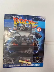1:8 SCALE EAGLEMOSS BACK TO THE FUTURE BUILD YOUR OWN DELOREAN ISSUE 130 W/ PART - Picture 1 of 2