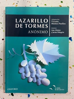 EL LAZARILLO DE TORMES LIBRO ANONIMO ADAPTACION VICENTE MUÑOZ PUELLES OXFORD 136 - Imagen 1 de 3