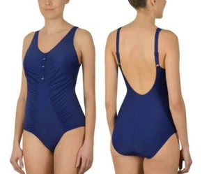 Naturana Kabellos Kontrolle Badeanzug 73106 Marineblau Bademode - Bild 1 von 4
