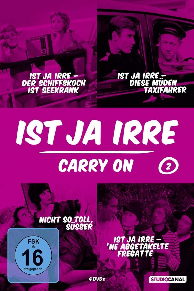 Ist ja irre - Carry on Vol.2 (DVD) (UK IMPORT) - Imagem 1 de 2