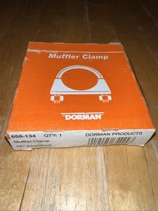 656-134 DORMAN NEW GENUINE 3/8” x 1 3/4" EXHAUST MUFFLER CLAMP - Picture 1 of 2