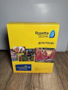 NEW SEALED Rosetta Stone Polish Level 1 2 3 (CD ROM) - Picture 1 of 2