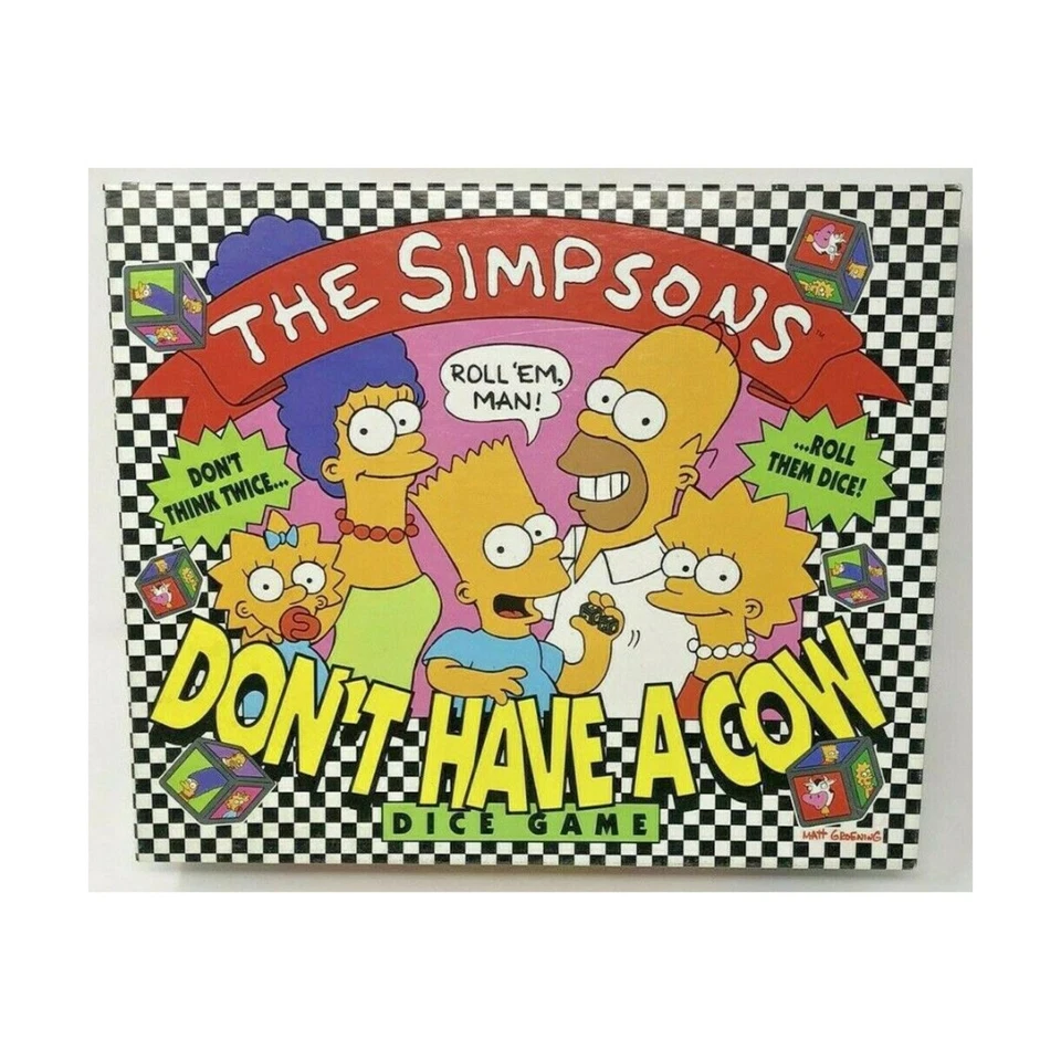 MTB Boardgame Don't Have A Cow - Dice Game Box VG/VG+ - Image 1 of 1