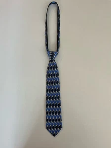 Van Heusen Jungen Krawatte schmutzabweisend geometrisches Muster - Bild 1 von 4