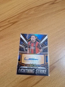 Panini Obsidian Soccer 2023 24 Auto Autograph Noah Okafor AC Mailand Milam To 99 - Bild 1 von 2