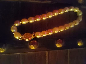 14k Gold Pearl Bracelet - Picture 1 of 11