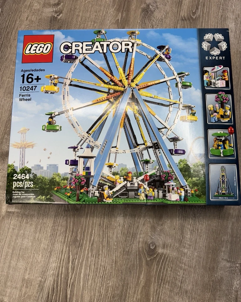 LEGO 10247 — экспортное колесо обозрения Creator — в заводской упаковке — коробка имеет 2 вмятины - Изображение 1 из 1