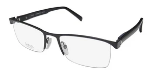NUEVO MARCO DE GAFAS SAFILO 1081 PARA HOMBRE RECTANGULAR 54-19-145 METAL NEGRO PDC ITALIA - Imagen 1 de 8