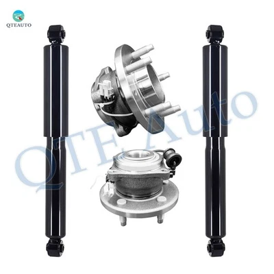 Juego de 4 conjuntos de cojinetes de cubo de rueda trasera - amortiguador para Saturn VUE 2008-2010 Foto 1 de 4